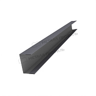 Планка стойки забора 40мм 30х40 х 2000 (VALORI-20-Grey-0.5)